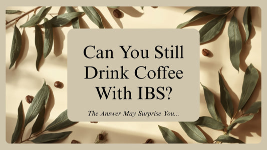 Pangea chemical-free decaf low-acid coffee for people with IBS and sensitive digestion