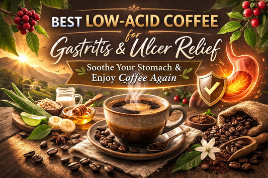 Low Acid Coffee for Gastritis and Ulcers: A Healing Approach