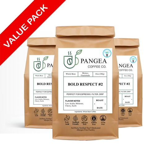 Bold Respect No. 2 – Dark Roast Whole Bean Coffee (3-Pack, 10oz Bags)
