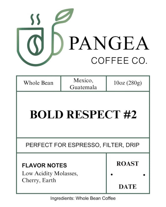 Bold Respect No. 2 – Dark Roast Whole Bean Coffee (3-Pack, 10oz Bags)