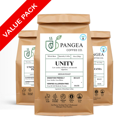 Unity – Medium Roast Whole Bean Coffee (3-Pack, 10oz Bags)
