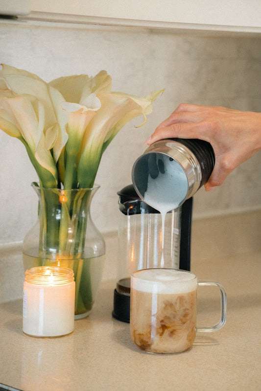 Bold Respect No. 3 espresso shot with thick crema — low acid dark roast coffee for sensitive stomachs