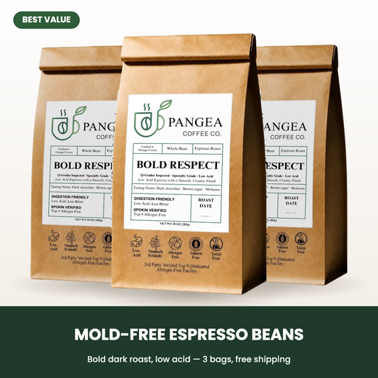Bold Respect 3-Pack best value: mold-free espresso beans, 3 bags with free shipping